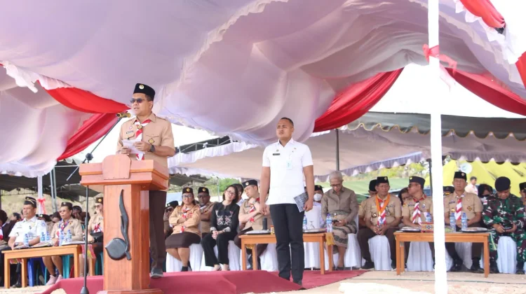Gubernur NTT Buka Jambore Daerah Pramuka, Cetak Generasi Tangguh dan Berkarakter