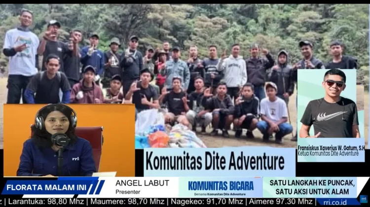 Komunitas Dite Adventure Jadi Wadah Anak Muda Manggarai Bangun Solidaritas