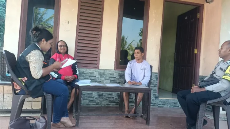 Polri Dampingi BPS, Pendataan Sensus Ekonomi 2026 di Ende Berjalan Lancar