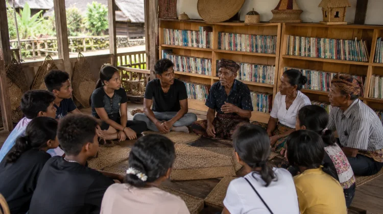 Ruang Literasi Desa Selamatkan Sejarah Kampung