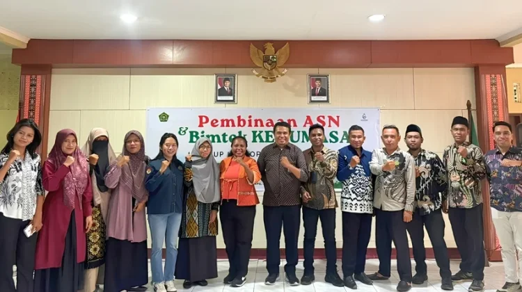 Tingkatkan Kompetensi, Tim Humas Kemenag Ende Ikuti Bimtek Kehumasan di Sikka