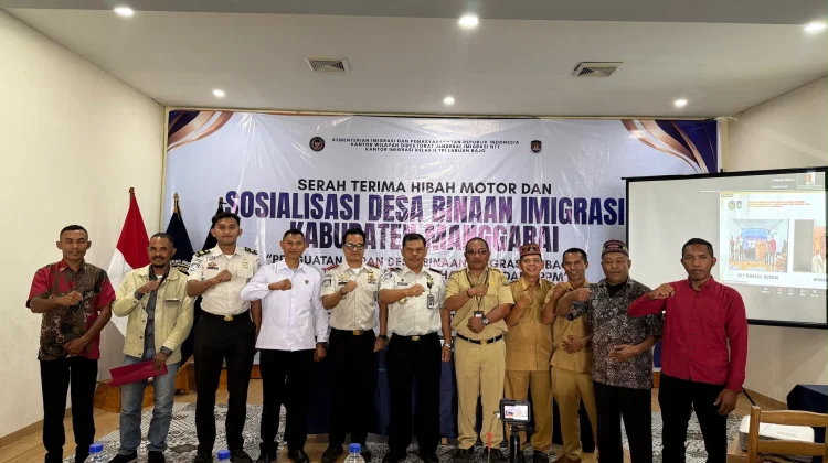 Lima Desa di Manggarai Terima Motor Hibah Imigrasi untuk Cegah TPPO dan TPPM