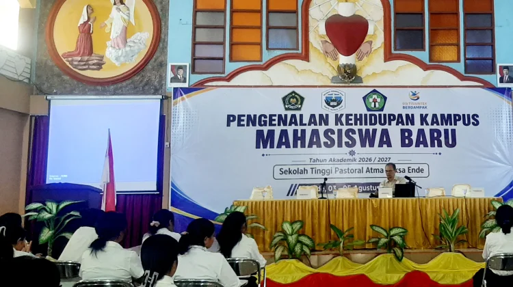 Sistem Pendidikan Tinggi Indonesia Jadi Materi Awal PKKMB STIPAR Ende