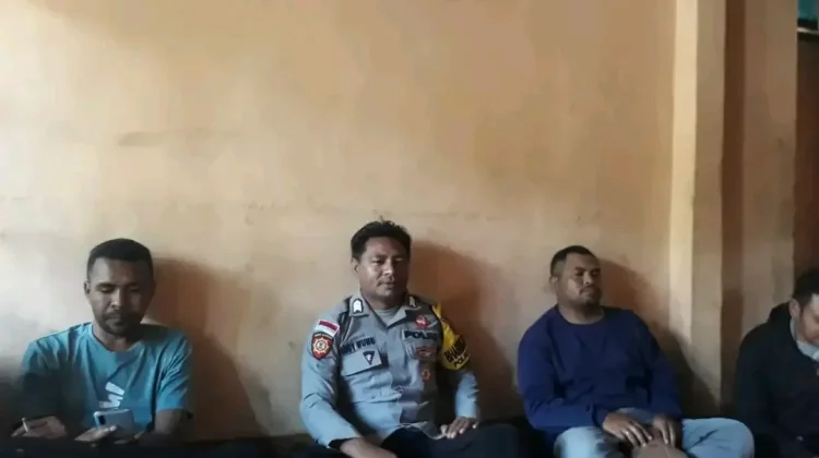 Bhabinkamtibmas Desa Langagedha Intensifkan Patroli Bintikmas Jaga Kamtibmas