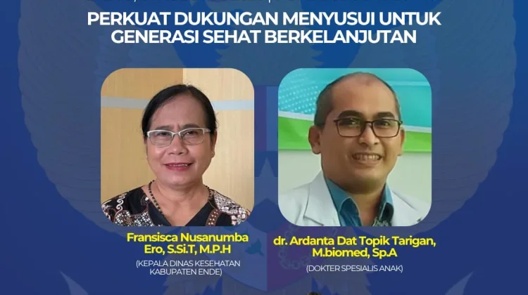 Dinkes Ende Perkuat Dukungan Menyusui Wujudkan Generasi Sehat Berkelanjutan