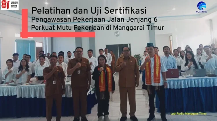 Pemkab Manggarai Timur Perkuat Kompetensi Pengawas Jalan