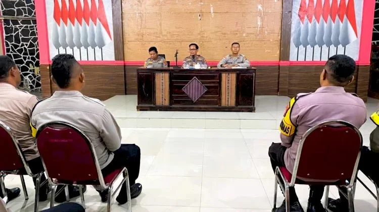 Kapolres Dorong Bhabinkamtibmas Perkuat Kedekatan dengan Warga