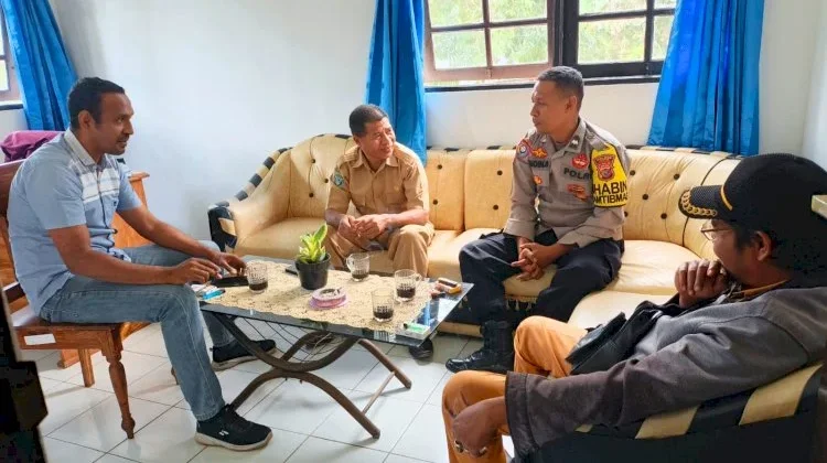 Polisi dan Pemerintah Kecamatan Adonara Tengah Perkuat Sinergi Jaga Kamtibmas