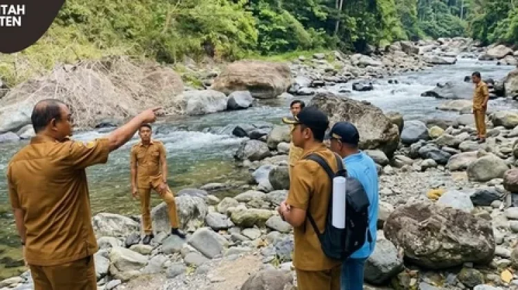 Bupati Ende Tinjau Lokasi Arung Jeram Calon Venue PON 2028