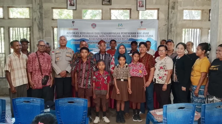 Polsek Wolowaru dan Pemkab Ende Perkuat Komitmen Kabupaten Layak Anak