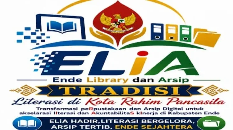 ELIA Permudah Akses Layanan Perpustakaan Digital Kabupaten Ende