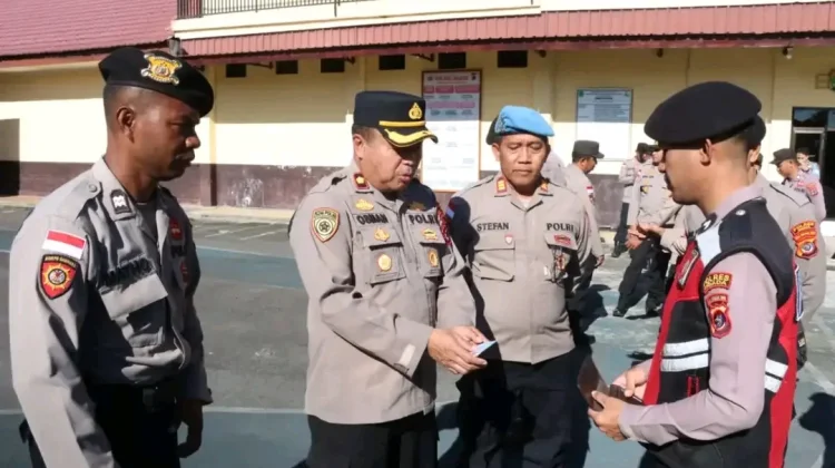 Propam Polres Ngada Perkuat Disiplin Personel melalui Gaktiblin