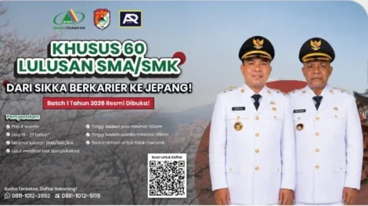 Pemkab Sikka Buka Peluang Kerja Jepang dan Eropa