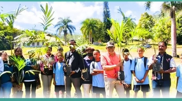 Tanam Pohon di Detusoko, Kemenag Ende Hidupkan Semangat Ekoteologi