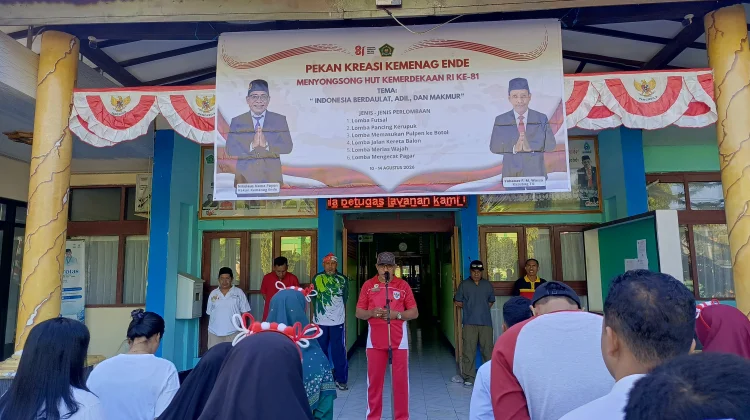 Pekan Kreasi Kemenag Ende Bangun Etos Kerja dan Semangat Kebangsaan