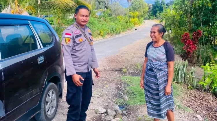 Bhabinkamtibmas Keligejo Sambangi Warga