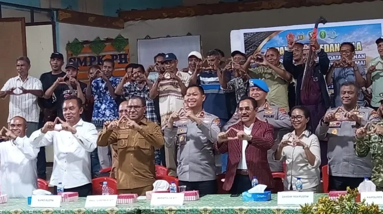 Warga Lewonara dan Bele Sepakati Perdamaian melalui Rekonsiliasi di Waiwerang