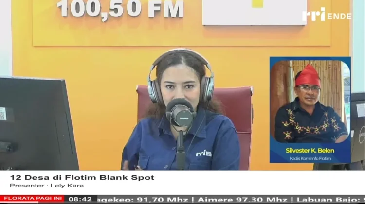Atasi Blank Spot, Flores Timur Uji Fiber Optik dan Microwave Link