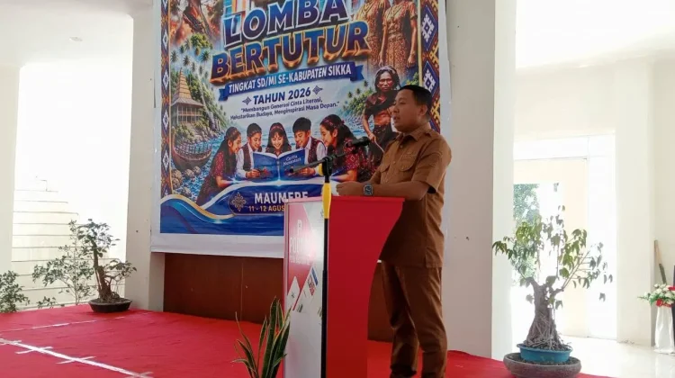 Bupati Sikka Dorong Lomba Bertutur Jadi Penguat Literasi