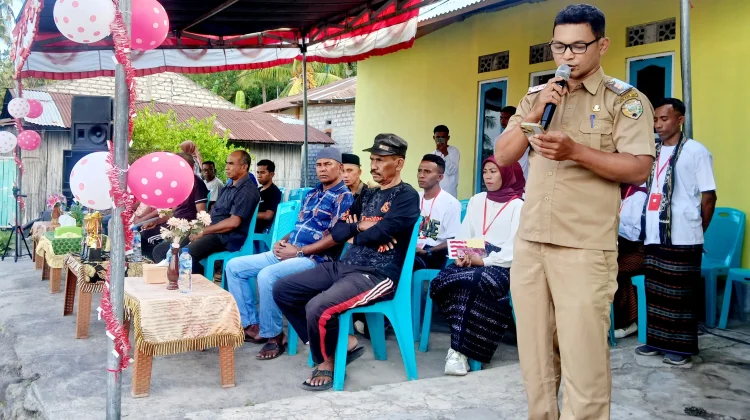 Warga Arubara Semarakkan HUT ke-81 RI dengan Semangat Gotong Royong