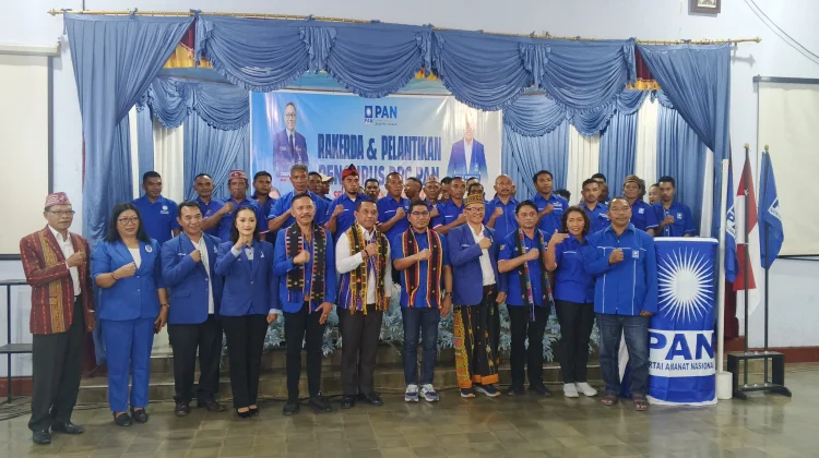 PAN Gelar Rakerda dan Lantik DPC, Yosef Hasmi Ajak Perkuat Lima Pilar Perjuangan