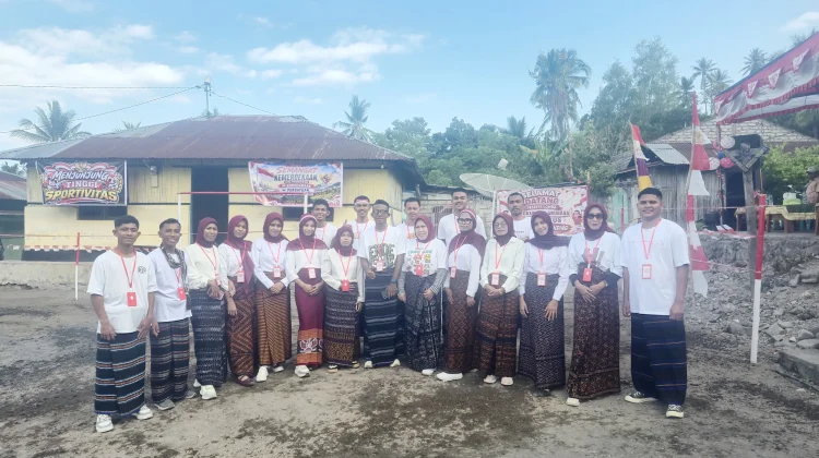 Jelang Lomba HUT RI, Panitia Arubara Perkuat Persiapan Kegiatan