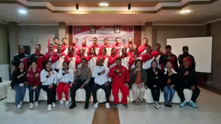 Polres Ngada Dukung Komitmen 21 Paskibraka