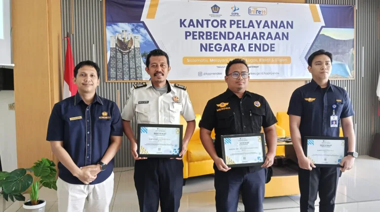 Lapas Ende Raih Dua Penghargaan Kinerja Keuangan dari KPPN