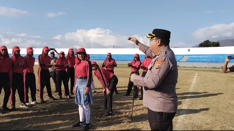 Kapolres Ende Pastikan Kesiapan Paskibraka Capai 80 Persen