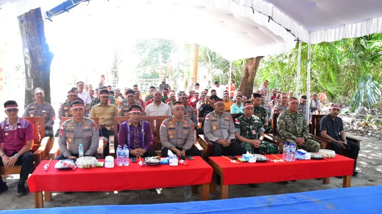 Jembatan Merah Putih Presisi Takari Diresmikan Presiden Prabowo