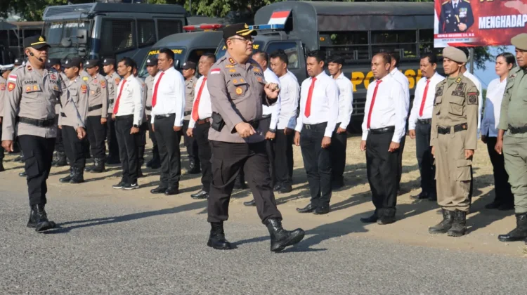 Polres Ende Perkuat Kesiapan Hadapi Karhutla Selama Musim Kemarau