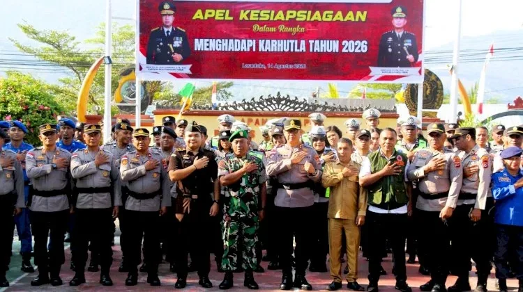 Polres Flores Timur Perkuat Kesiapan Hadapi Potensi Karhutla 2026