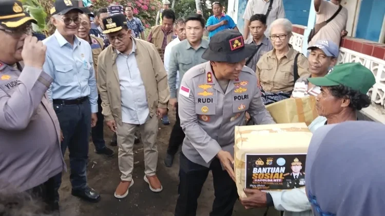 Polda NTT Salurkan Bantuan Darurat Korban Gempa Ende