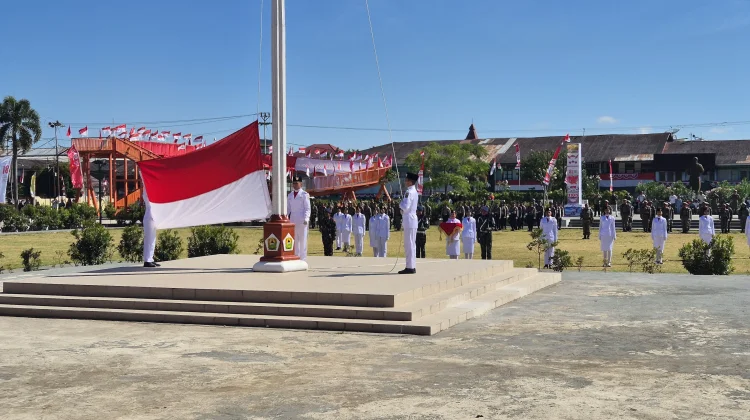 HUT Ke-81 RI di Manggarai Digelar Sederhana, Pemerintah Fokus Tangani Dampak Gempa
