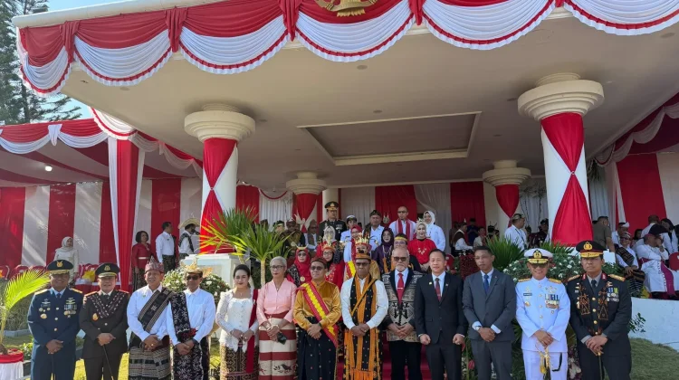 HUT ke-81 RI Tingkat Provinsi NTT Digelar Khidmat, Solidaritas Gempa Flores Menguat