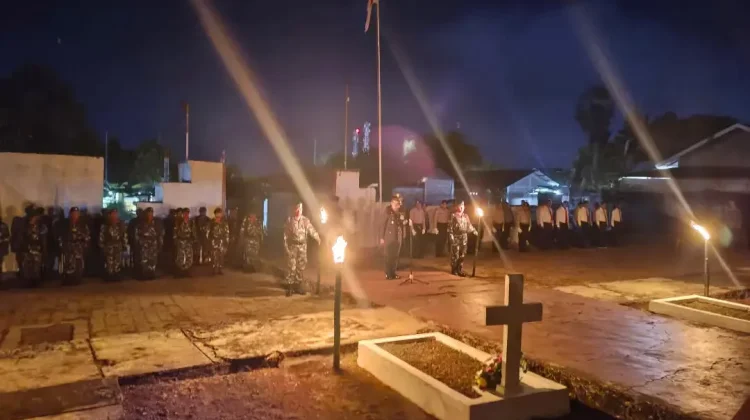 Renungan Suci di TMP Lapak Tana, Flotim Kenang Jasa Para Pahlawan