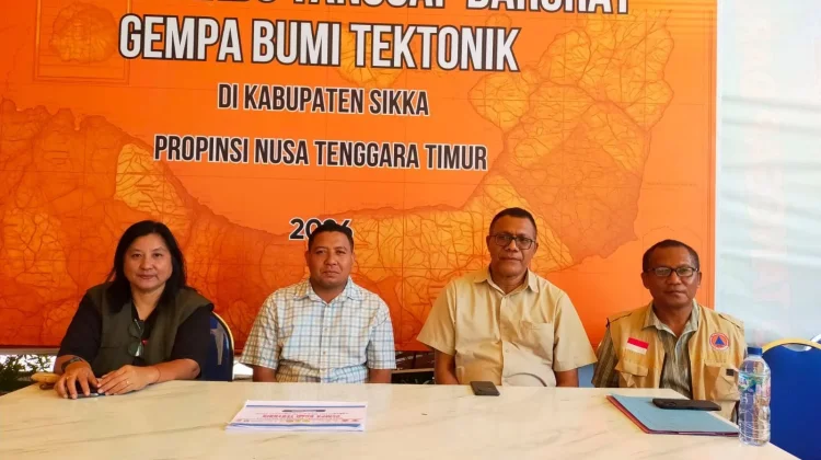 Pemkab Sikka Percepat Distribusi Logistik Korban Gempa