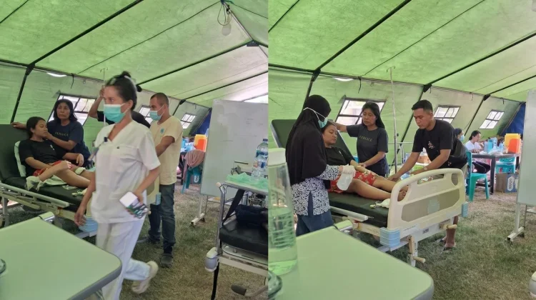 Pascagempa, RSUD Aeramo Buka Layanan Kesehatan di Tenda Darurat Layani Warga