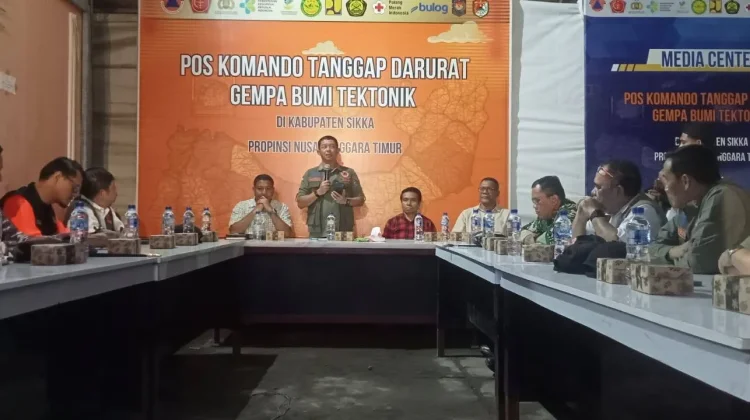 BNPB Siapkan Bantuan Rumah Terdampak Gempa Sikka
