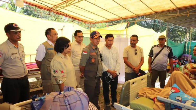 Kepala BNPB Tinjau Ngada, Pastikan Penanganan Darurat Pascagempa Flores Optimal