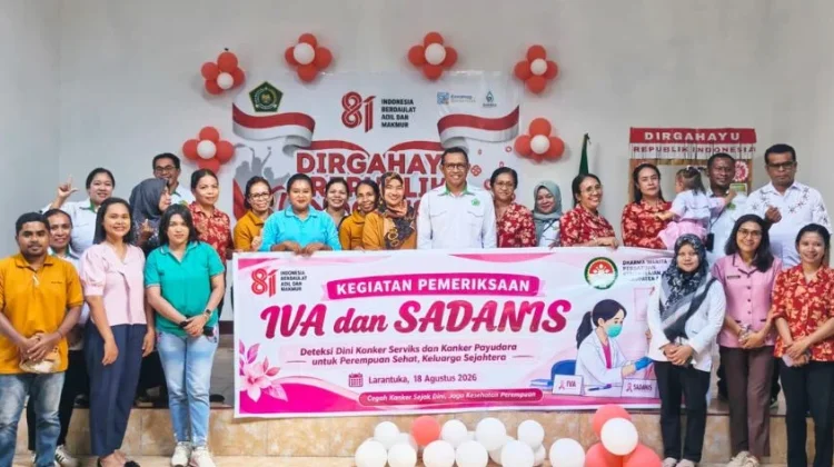 Sebanyak 19 ASN Kemenag Flotim Jalani Skrining Dini Kanker Serviks dan Payudara
