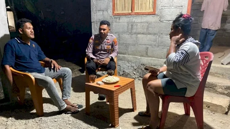 Warga Diajak Jaga Kamtibmas dan Cegah Karhutla di Wotan Ulumado