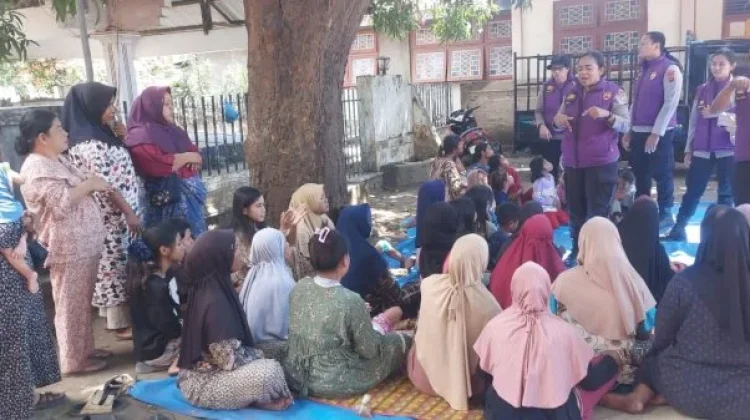 Trauma Healing Polri Bantu Pulihkan Psikologis Pengungsi Sikka