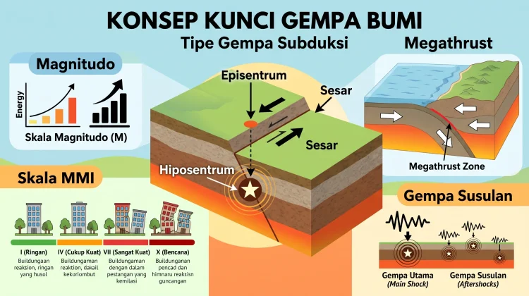 Jangan Salah Sebut, Kenali Istilah Penting dalam Gempa Bumi