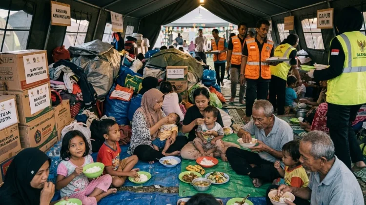 Nutrisi Penting bagi Penyintas Gempa di Pengungsian