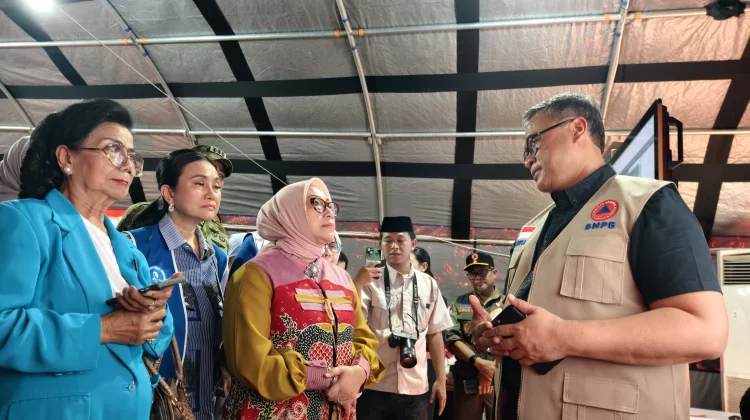BNPB Terima Bantuan Khusus Perempuan Anak Korban Gempa Flores