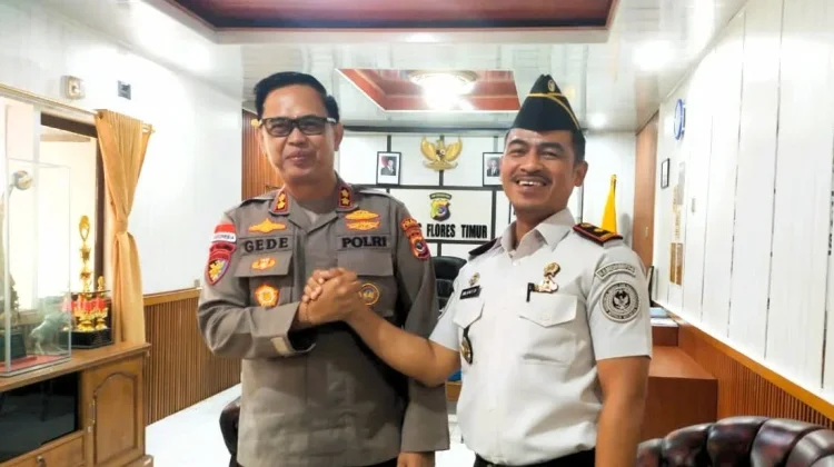 Polres Flores Timur Perkuat Sinergi dengan Rutan Larantuka