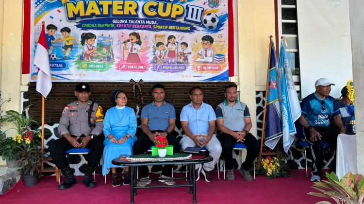 Turnamen Mater Cup III Resmi Dibuka, Jadi Wadah Pengembangan Talenta Muda Flotim