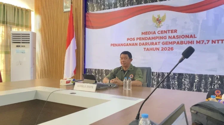 1.225 Ton Logistik Masuk Flores, BNPB Bentuk Dua Posko Aju