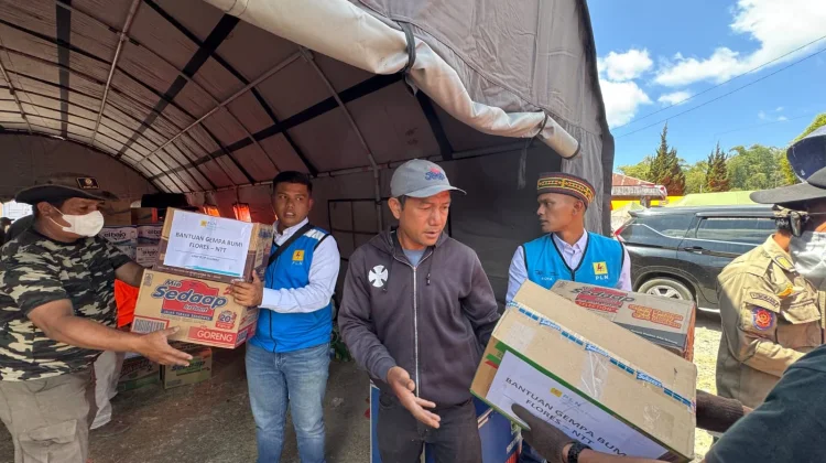 YBM PLN dan Indonesia Power Lanjutkan Bantuan Gempa di Manggarai